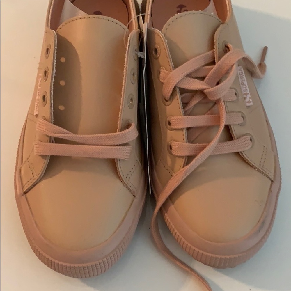 Superga pink sneakers NWT